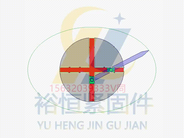 图029 双转块椭圆机构.gif
